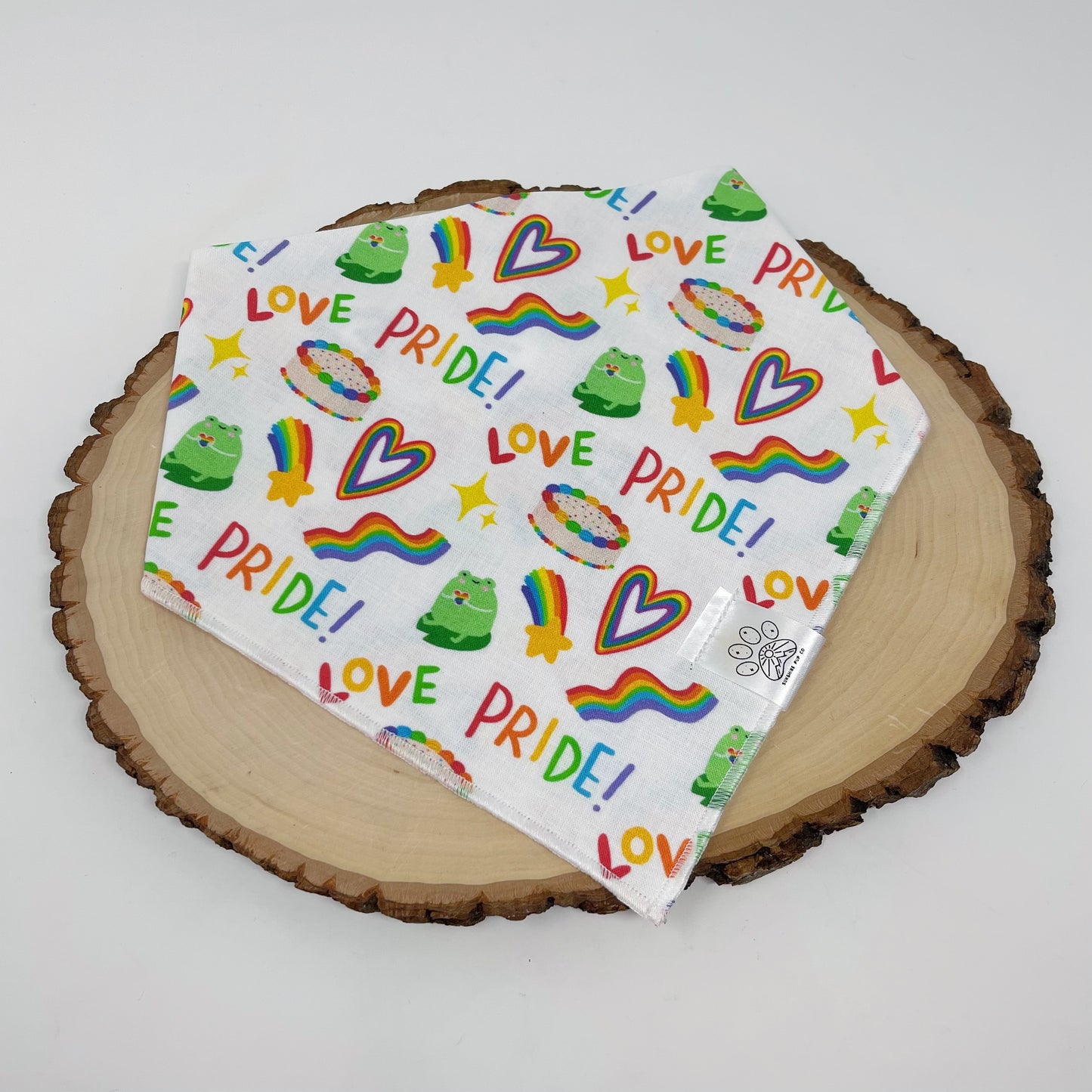 Pride Frogs Bandana