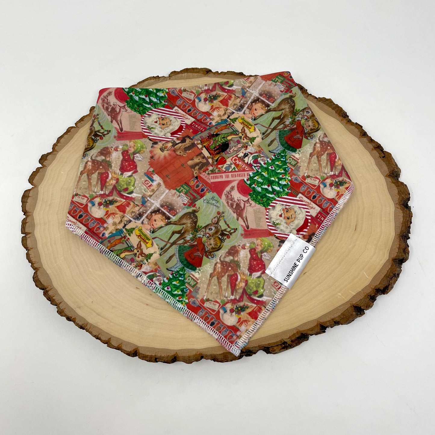 Vintage Christmas Bandana