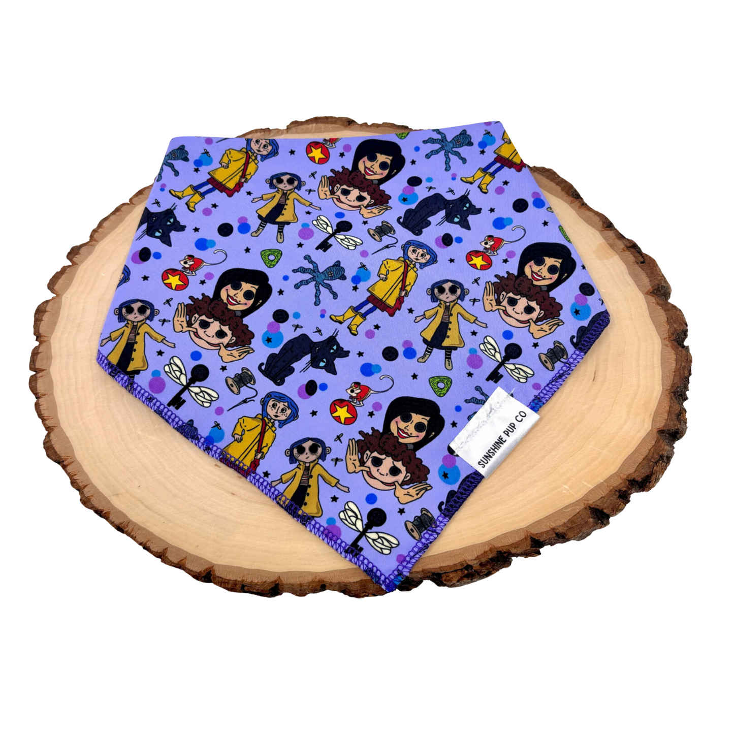 Button Girl Bandana